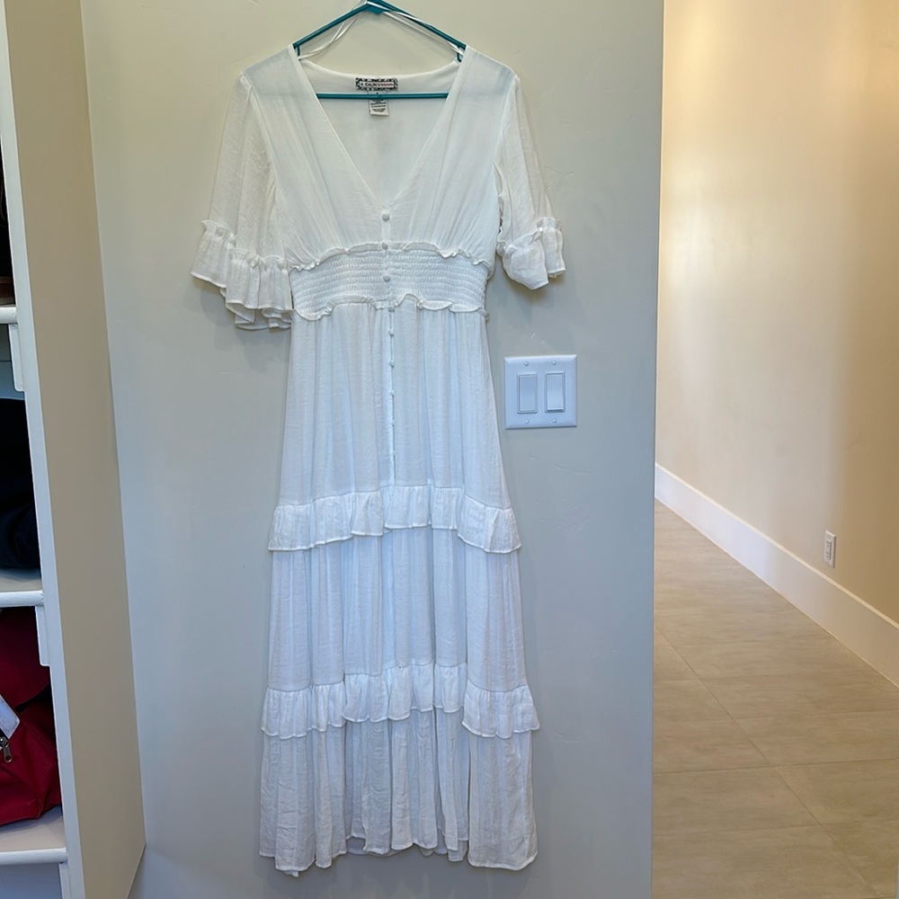 White dress